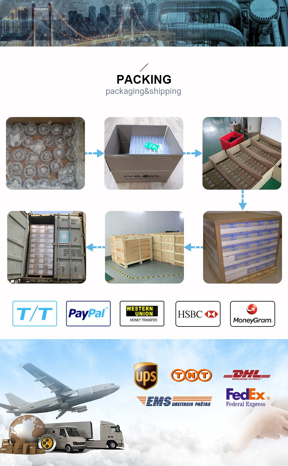 XY-GLOBAL PACKING