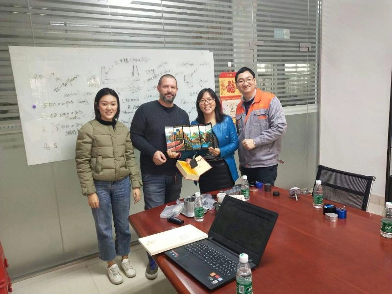 Welcome Customer Visiting Die Casting Work Shop