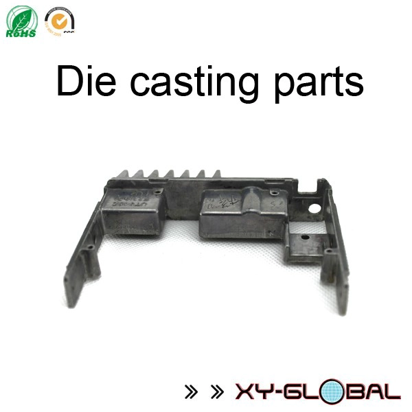 Aluminum supportive bracket manufactured by die cast