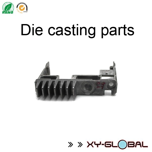 Aluminum supportive bracket manufactured by die cast