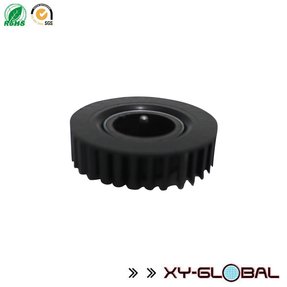 Precio a granel personalizado cilíndrico 6063 negro anodizado aluminio disipador de calor