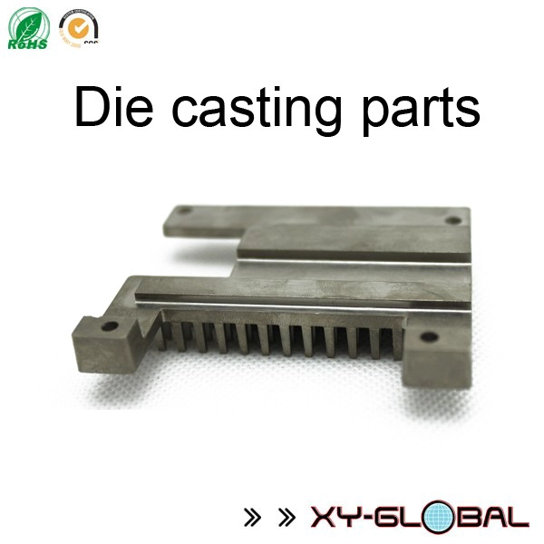 Computer radiator made in aluminum alloys by pressure die casting