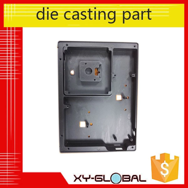 Die casting rectangle housing