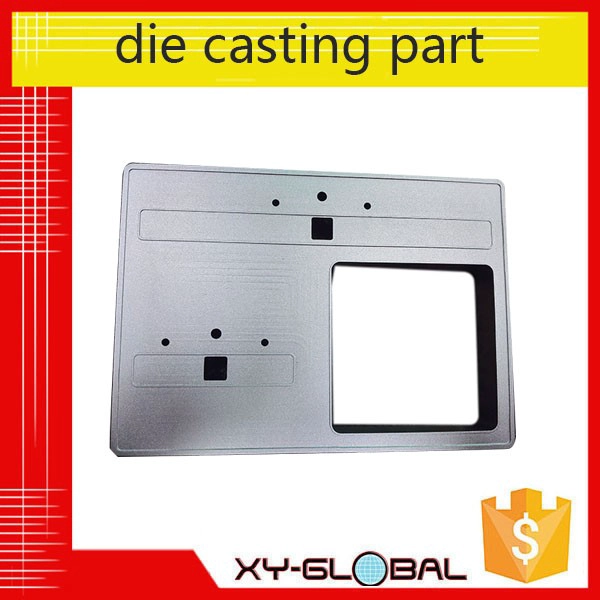 Die casting rectangle housing