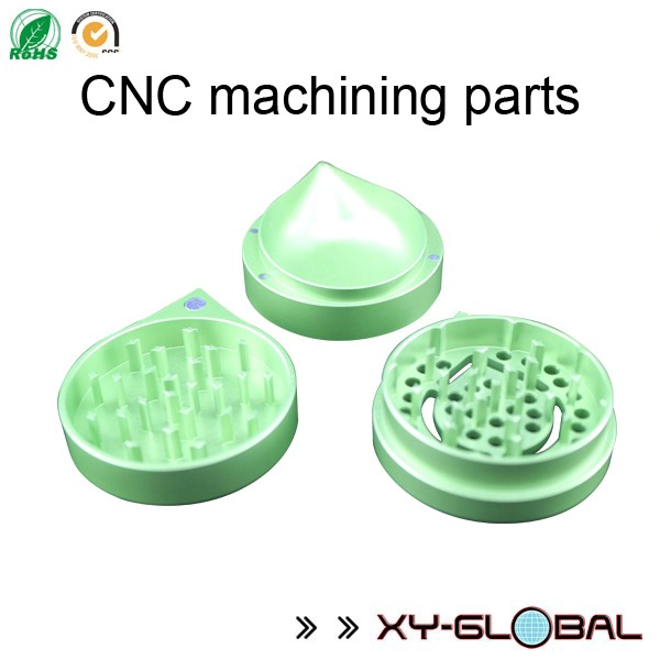 New design popular precision aluminum colored herb grinder