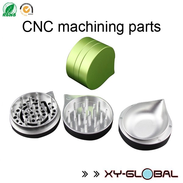 New design popular precision aluminum colored herb grinder