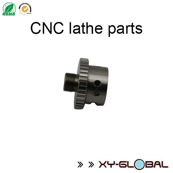 Knurling latão produto de usinagem CNC para o instrumento