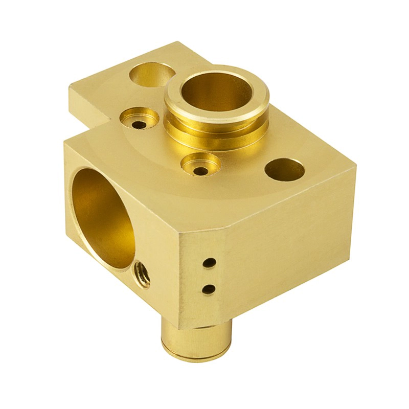 Las herramientas de las piezas industriales de la maquinaria, modifican para requisitos particulares las piezas de cobre amarillo del CNC, piezas de automóvil del galjanoplastia del CNC