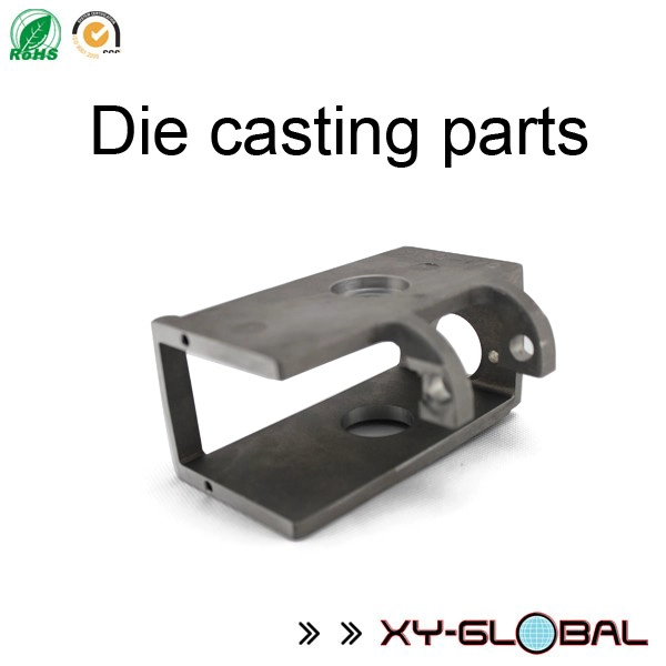 Painted aluminum equipment bracket of die casted
