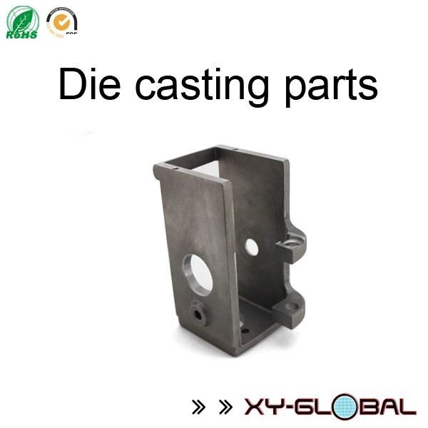 Painted aluminum equipment bracket of die casted