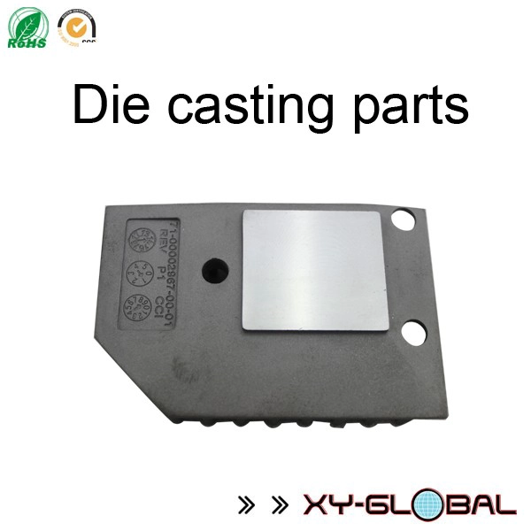 Sandblasted aluminum A380 precision die cast LED heatsink
