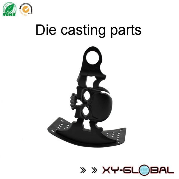 Chrome plated zinc alloy die casted motorcycle license plate