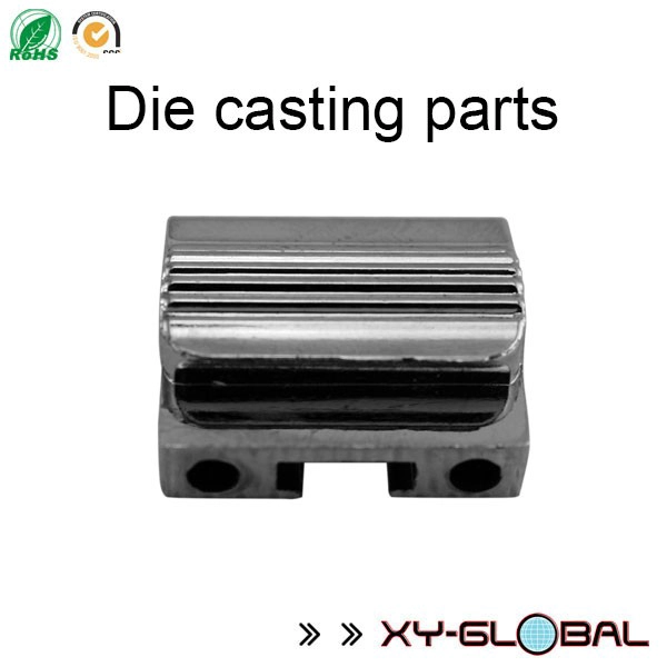 China zinc alloy zamak die casting part for heatsink instrument manufacturer