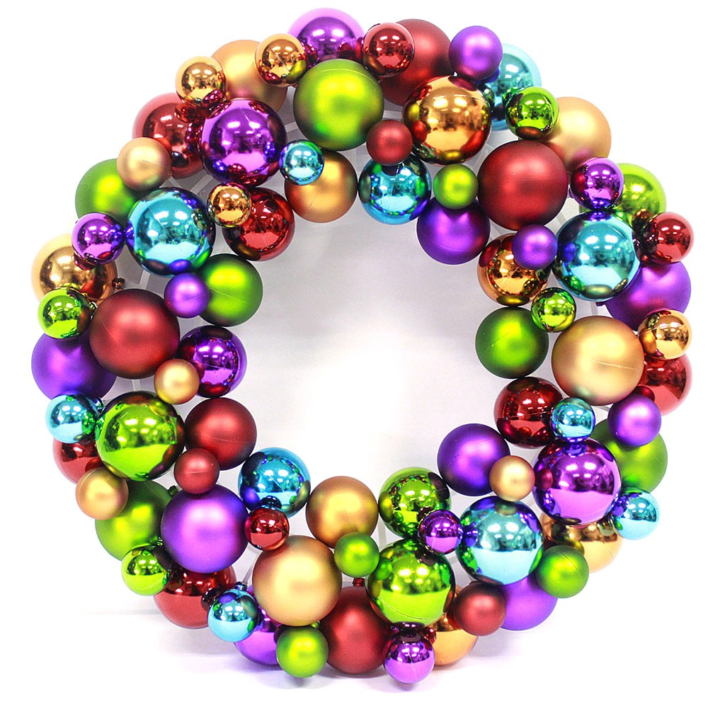 Wholesales Factory Price Christmas Ball Wreath