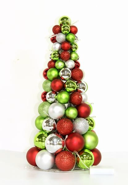 China 45cm Colorful Tabletop Decoration Christmas Ornament Tree manufacturer