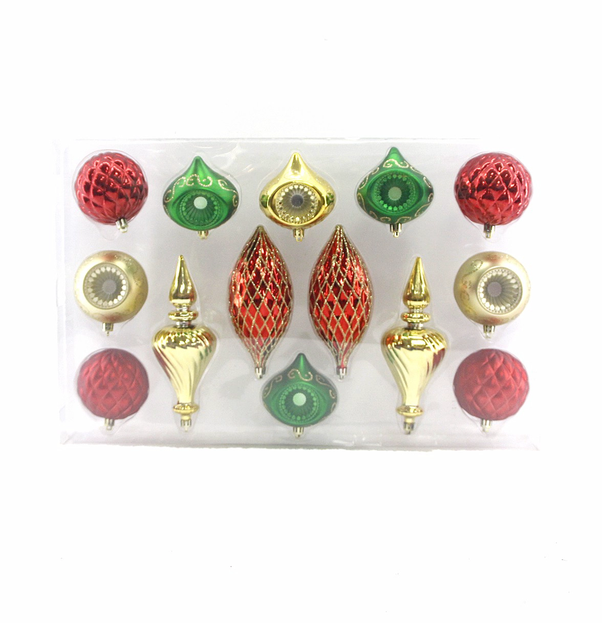 Chiny High Quality custom Colorful plastic xmas indoor ornament producent