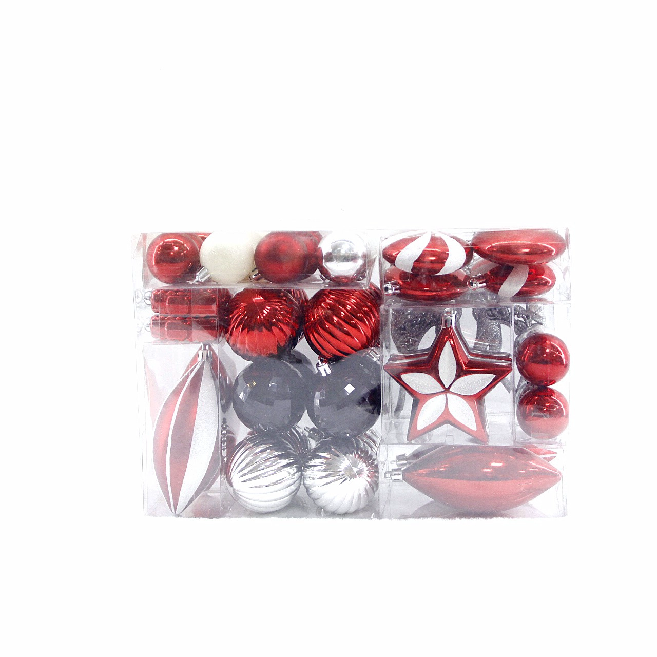 Chiny High Quality custom Colorful plastic xmas indoor ornament producent