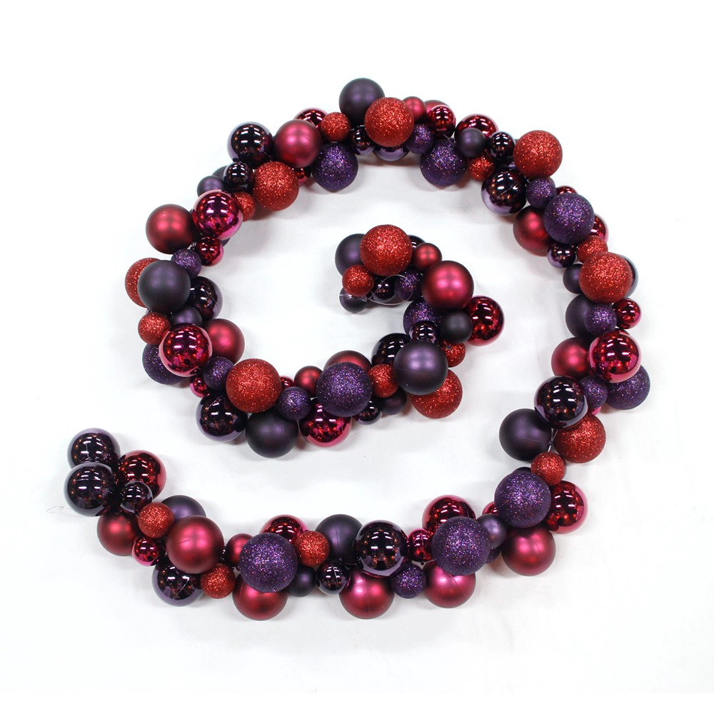 中国 New Type Hot Selling Plastic Xmas Ball Garland メーカー