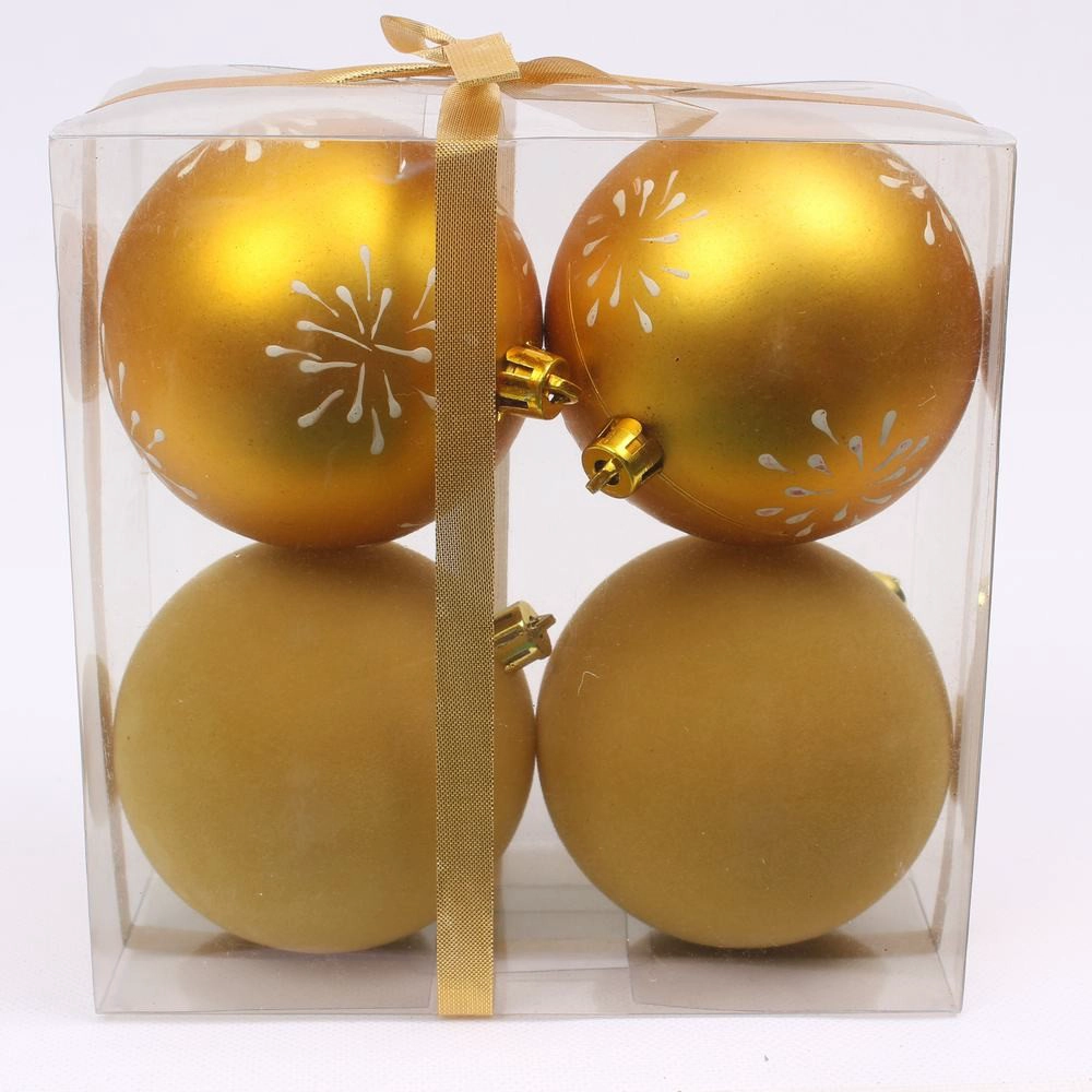 China New type painted Christmas hanging ball set manufacturer