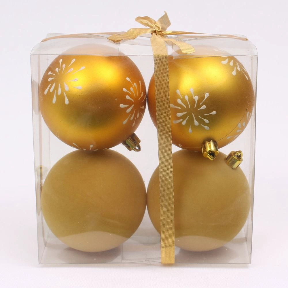 China New type painted Christmas hanging ball set manufacturer