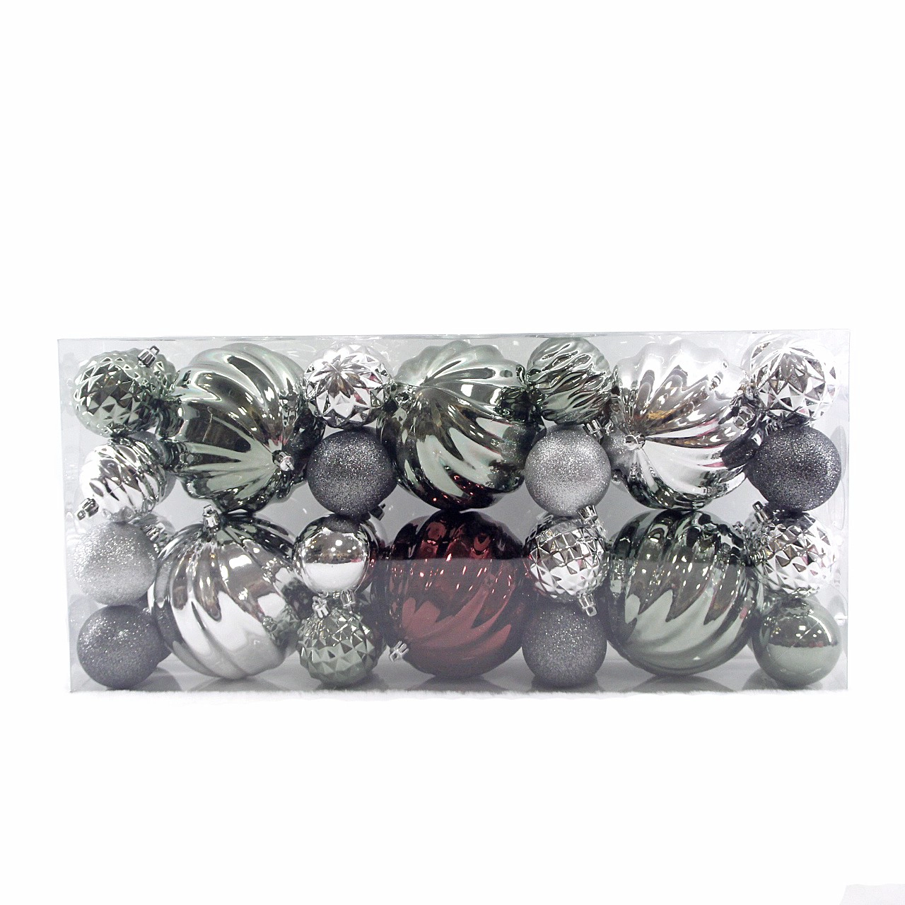 China wholesale decorative personalised colorful plastic christmas ball manufacturer