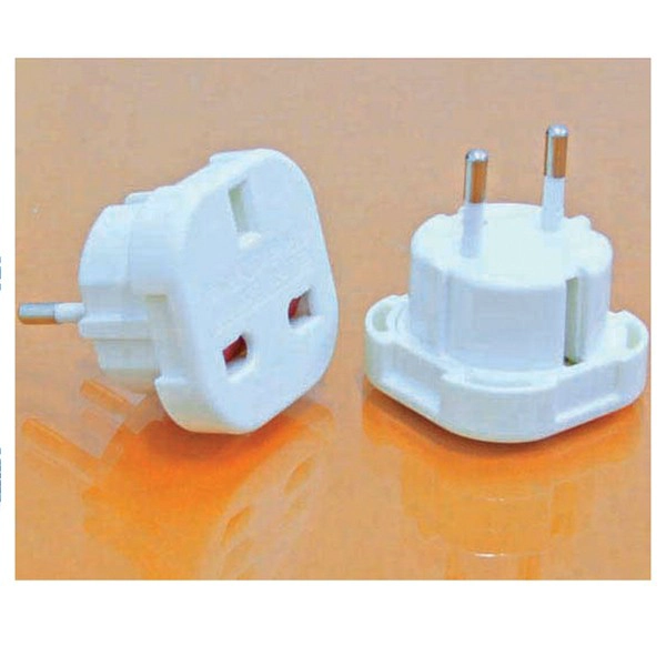 10a/16a 240V 4.0/4.8 mm UK a Europa spina adattatore se-9625