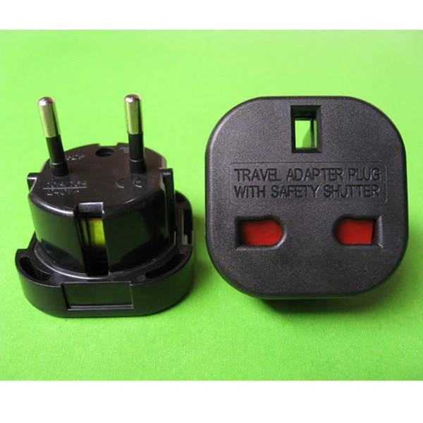 10a/16a 240V 4.0/4.8 mm UK a Europa spina adattatore se-9625