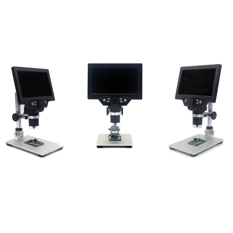 12MP 1-1200X المجهر الرقمي المجهر لحام المجاهر الإلكترونية المستمر تضخيم المكبر الكاميرا
