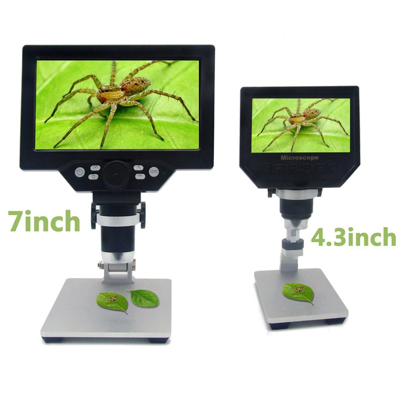 12MP 1-1200X المجهر الرقمي المجهر لحام المجاهر الإلكترونية المستمر تضخيم المكبر الكاميرا