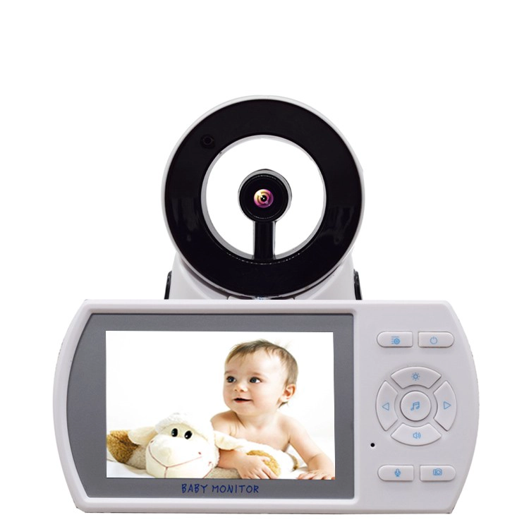 Monitor video inalámbrico digital del bebé de la visión nocturna del monitor del bebé de 3.5inch LCD con la supervisión de la temperatura