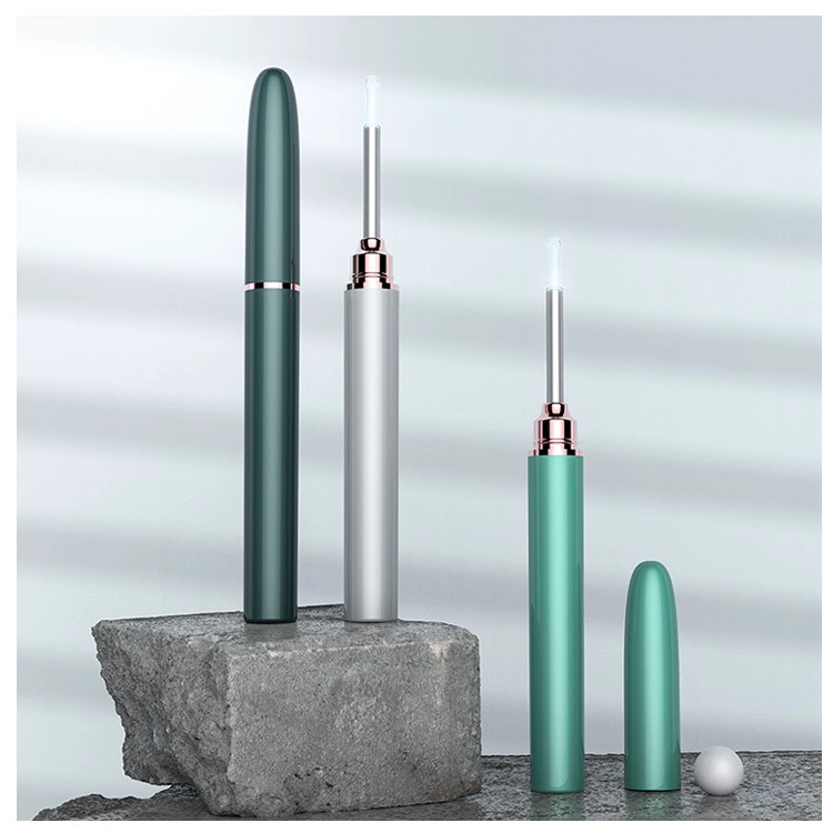 Kit d'outil d'élimination de la cire d'oreille 3.9mm Kit d'oreille Visual Intelligent imperméable Nettoyant pour le canal auditif
