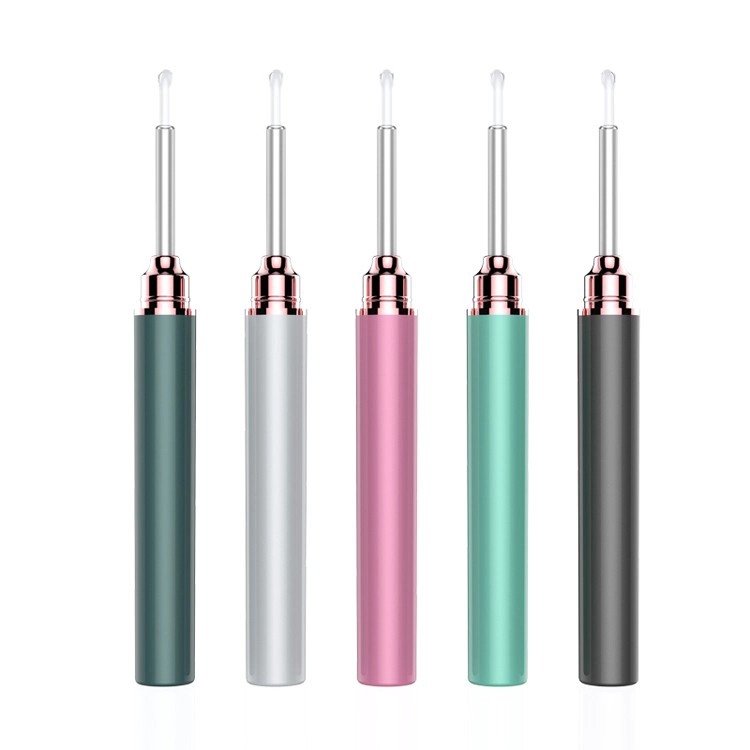 Kit d'outil d'élimination de la cire d'oreille 3.9mm Kit d'oreille Visual Intelligent imperméable Nettoyant pour le canal auditif