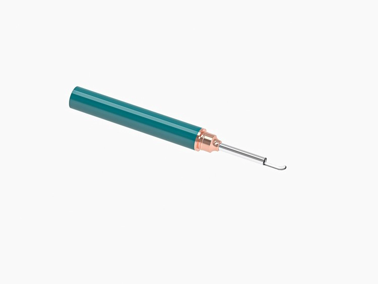 Kit d'outil d'élimination de la cire d'oreille 3.9mm Kit d'oreille Visual Intelligent imperméable Nettoyant pour le canal auditif