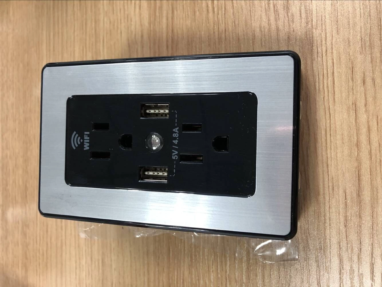 Американский amazon alexa пульт дистанционного управления двойной USB зарядное устройство умный дом wifi смарт-штекер wallplate usb розетка