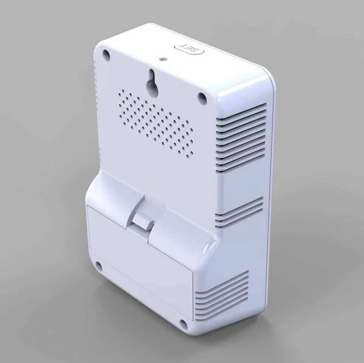 درجة حرارة سطح المكتب والرطوبة مراقبة TVOC HCHO PM2.5 الهواء في الأماكن المغلقة مراقبة الجودة