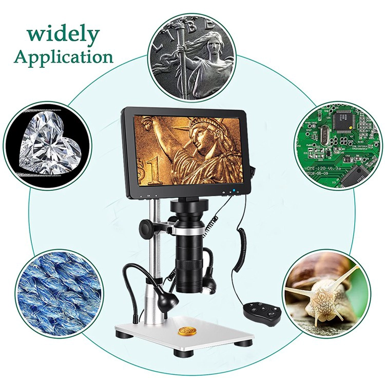 Repair of 7-inch microscope microscope microscope microscope printed with remote control