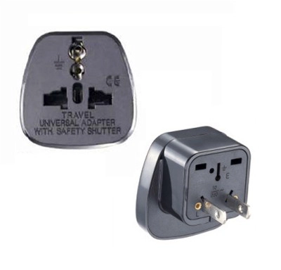 Adaptador seguro multi Série Universal Alemanha para os EUA Plug Adapter SES-6