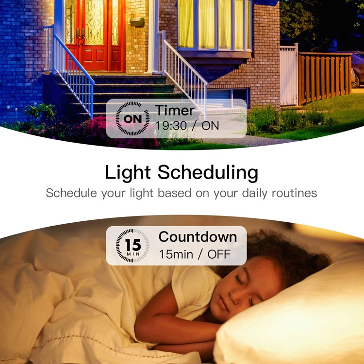 Interruttore Smart Light standard USA, interruttore luce WiFi, prese a muro con interruttori a parete, telecomando wireless tramite APP mobile, compatibile con Alexa, Google Assistant e IFTTT