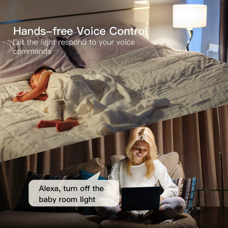 Interruttore Smart Light standard USA, interruttore luce WiFi, prese a muro con interruttori a parete, telecomando wireless tramite APP mobile, compatibile con Alexa, Google Assistant e IFTTT