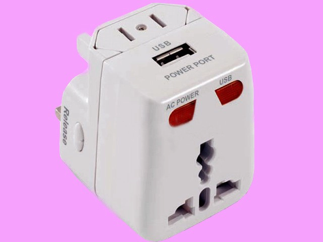 유니버설 세계 여행의 USB 어댑터 영국 미국 유럽 연합 (EU) SE-MT81