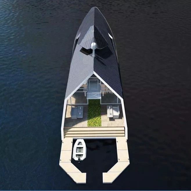 Solar yacht