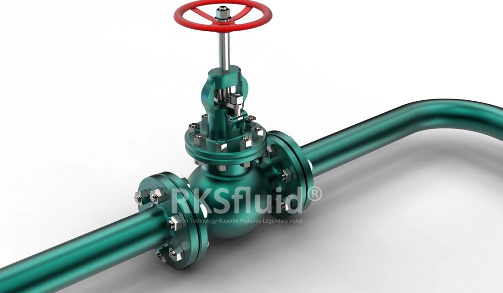 ติดตั้ง Valve และ Flange