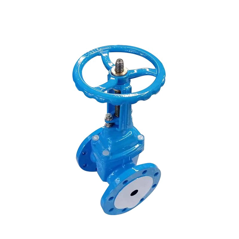 Chine Vannes de porte d'eau BS EN DN300 PN16 Iron ductile coulé BS5163 Type Resilient Soupape de porte de bride assis pour tuyau HDPE fabricant