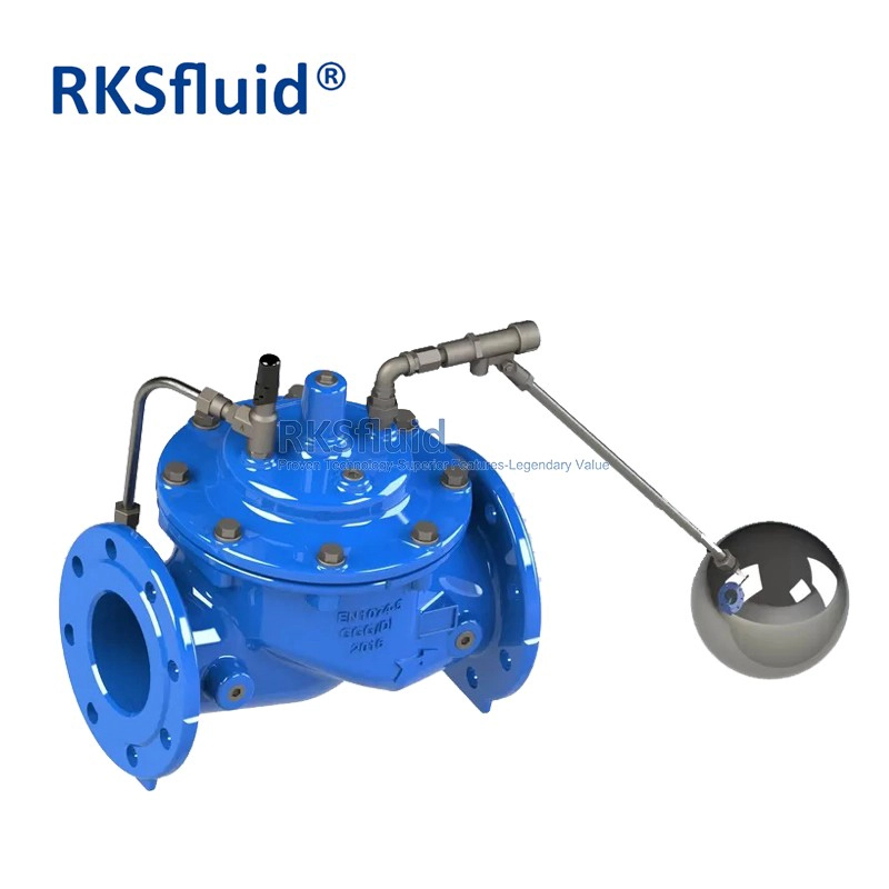 ประเทศจีน วาล์วควบคุมไฮดรอลิกปั๊มจีน PN10 PN16 Class150 Ductile Iron Float Ball Type Type Valve สำหรับถังเก็บน้ำ ผู้ผลิต