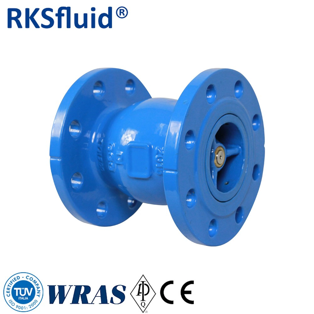 China Factory Direct Check Valve Vertical Type Flanged Silent Check Valve for Water Pump System manufacturer