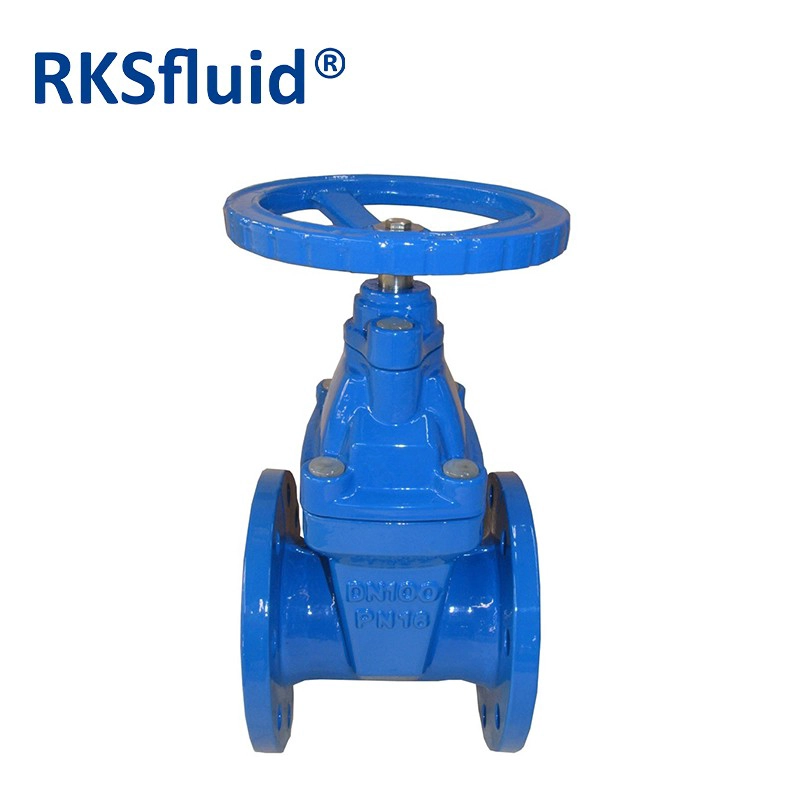 China GGG50 PN10 PN16 Flange Type Non-Rising Stem Soft Sealing Ductile Cast Iron Gate Valve Price List manufacturer