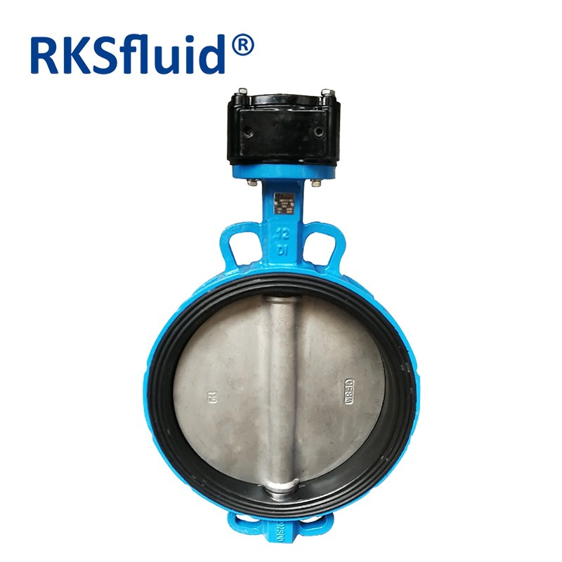 Китай RKSfluid Низкая цена Двигаллическая железо 50 мм Вафель Устойчивое сиденье Бабочка с рычагом ручки производителя