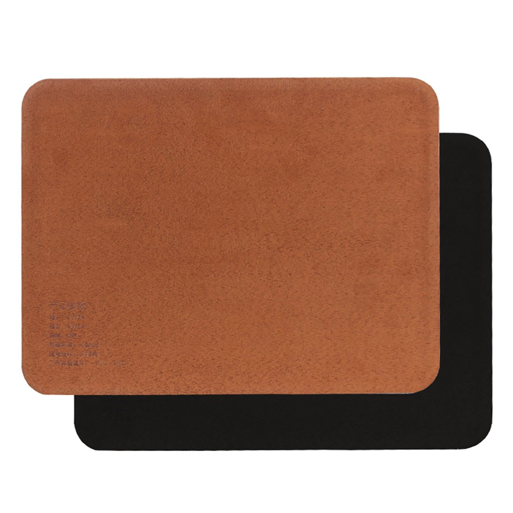 Φιλικό προς το περιβάλλον Qi Fast Wireless Charger Mouse Pad με προσαρμοσμένη ξύλινη έγχρωμη επιφάνεια PU για όλες τις συσκευές συμβατές με Qi (MH-D82)