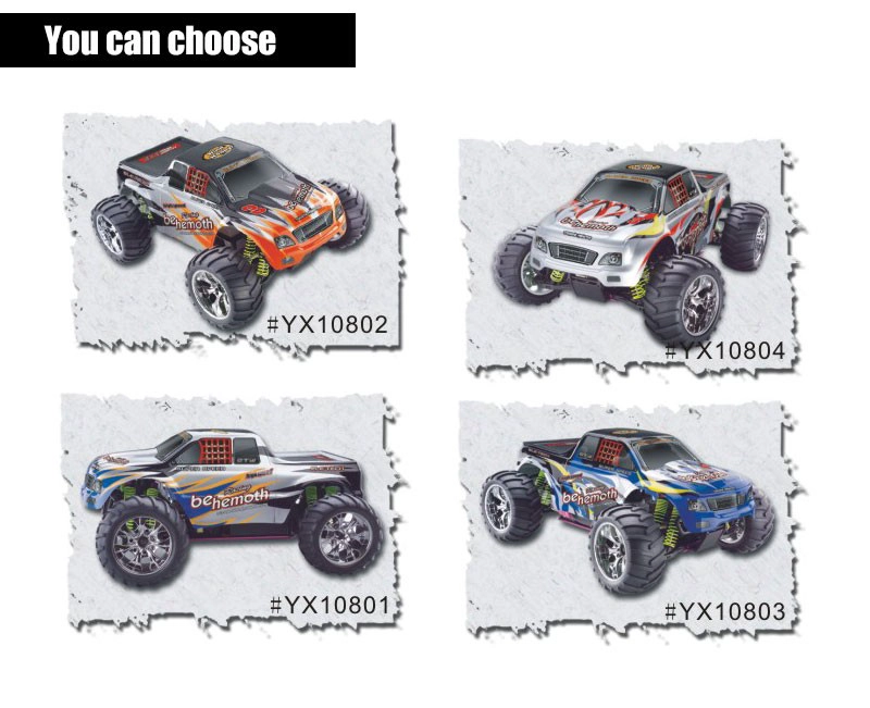 1/10 Scale gas powered 4WD monster truck TPGT-1081,High Quality RC Model Car,1/10 car,monster truck,gas powered rc car,CHINA TOPWIN INDUSTRY CO.,LTD