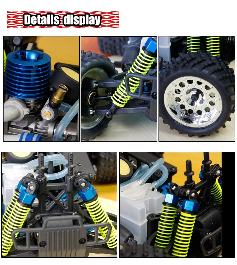 1/16 Scale RC Gas Powered 4WD Monster Truck TPGT-1651,High Quality RC Model Car,Monster Truck,1/16 car,petrol rc car,CHINA TOPWIN INDUSTRY CO.,LTD